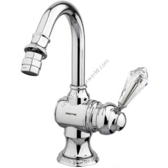 Bronces Mestre / Bidet Fittings / Bidet monolever with Swarovski crystal 058223.F00.50