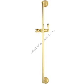 Bronces Mestre / Shower Systems / Shower sliding bar with holder and Swarovski black crystal 058224.N00.00