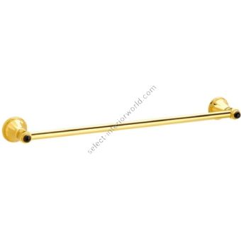 Bronces Mestre / Towel Holders / Towel rail 600mm with Swarovski black crystal 058272.N00.01
