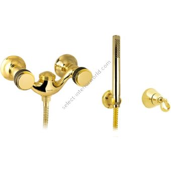 Bronces Mestre / Bath-shower fittings / Shower mixer with black Swarovski 071419.HN0.00