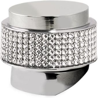 Bronces Mestre / Knobs for Shower Systems / Monolever handle kit for shower system with Swarovski Crystal Mesh 071447.H00.50