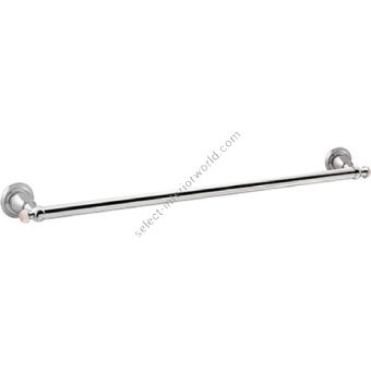 Bronces Mestre / Towel Holders / Towel rail 600mm with pink quartz stone 072272.QTP.50