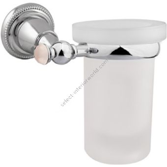 Bronces Mestre / Toothbrush Holders / Wall toothbrush holder with pink quartz stone 072280.QTP.50