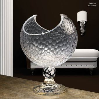 Italian Luxury Lighting / Vases / Globe-like Crystal 47 cm 080083AB