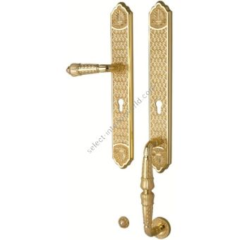 Bronces Mestre / Door Handles / Clasica set with keyhole europrofile 85mm 0J3007.85Y.01