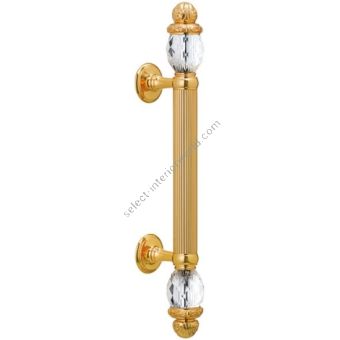 Bronces Mestre / Door Handles / Clasica 340mm on rosettes with Swarovski crystal 0N4765.000.01
