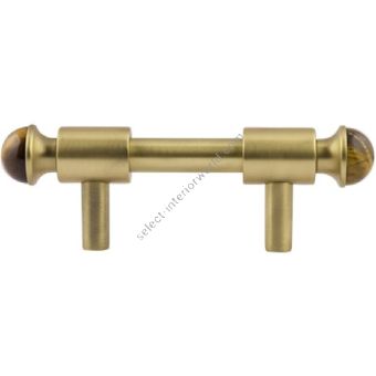 Bronces Mestre / Furniture Handles / Mihrab with tiger eye stone 0T5000.TG64.30