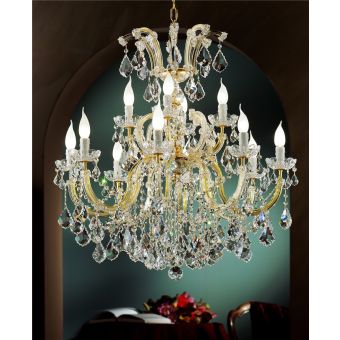 Italian Luxury Lighting / Chandeliers / Maria Theresa 18 Lights 1027 012