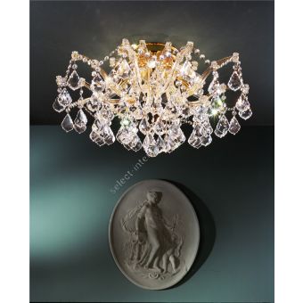 Italian Luxury Lighting / Chandeliers / Maria Theresa Ceiling 10 Lights 1036 010