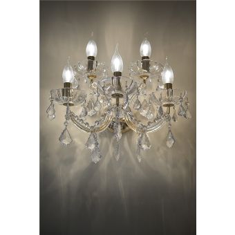 Italian Luxury Lighting / Wall Sconces / Maria Theresa 5 Lights 1039 005