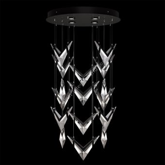 Fine Art Handcrafted Lighting / Pendants & Suspension Lights / BLADE 32"W Round