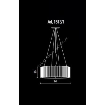 Il Paralume Marina / Chandelier / 1513/1