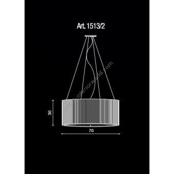 Il Paralume Marina / Chandelier / 1513/2