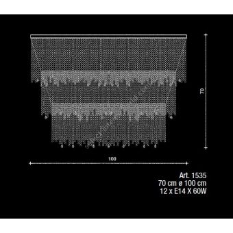 Il Paralume Marina / Chandelier / 1535