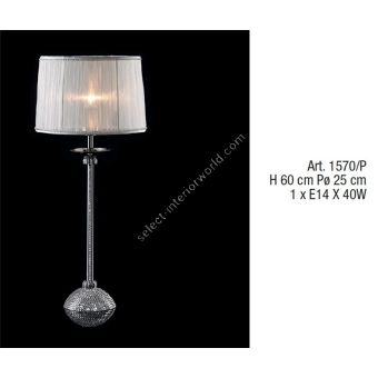 Il Paralume Marina / Table Lamps / 1570/P