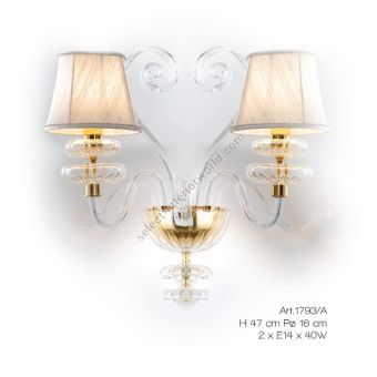 Il Paralume Marina / Wall Lamps / 1793/A2