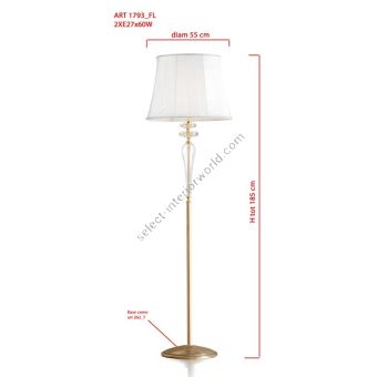 Il Paralume Marina / Floor Lamps / 1793/FL/ECO