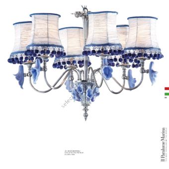 Il Paralume Marina / Pendants & Suspension Lights / 1843/CH6/KR/BLU