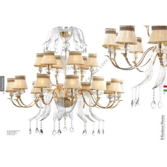 Il Paralume Marina / Pendants & Suspension Lights / 1845/CH18/ORO24/TR