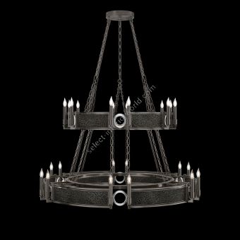 Fine Art Handcrafted Lighting / Chandeliers / Mirage 50" W Round