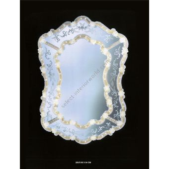 Italian Luxury Lighting / Wall Mirrors / Elegant Venetian Glass Murano Glass 200S