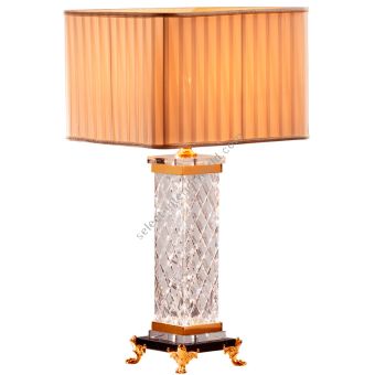 Mariner / Table Lamps / Casted Bronze & Italian hand cut crystal 20294.0