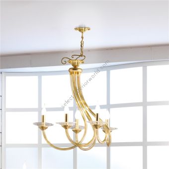 Patrizia Volpato / Chandeliers / Intrecci Handcrafted Murano Glass 2035-5