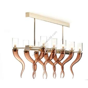 Il Paralume Marina / Pendants & Suspension Lights / 2049/RETT10/LU/CAFFE