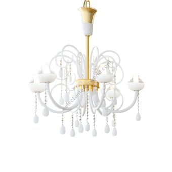 Patrizia Volpato / Chandeliers / Intrecci Handcrafted Murano Glass Swarovski