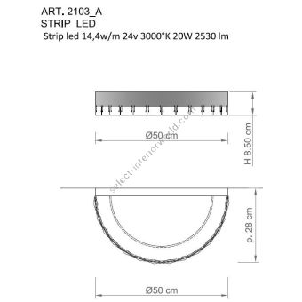Il Paralume Marina / LED Wall Lights / IL-2103/A