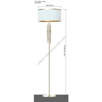 Il Paralume Marina / Floor Lamps / 2180/FL