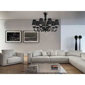 Glass & Glass Murano / Chandeliers / Contemporary Venetian chandeliers CVC25030