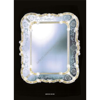 Italian Luxury Lighting / Wall Mirrors / Elegant Venetian Glass 260S
