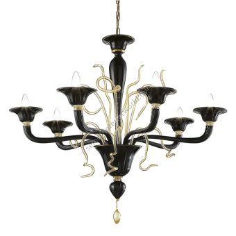 Glass & Glass Murano / Chandeliers / Contemporary Venetian chandeliers CVC27061
