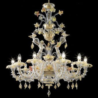 Glass & Glass Murano / Chandeliers / Traditional Venetian chandeliers TVC2778