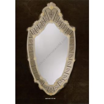 Italian Luxury Lighting / Wall Mirrors / Venetian Colored Murano Glass 3309S