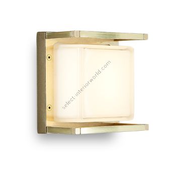 Moretti Luce / Outdoor Wall Lights / Ice Cubic square 3405 GX53
