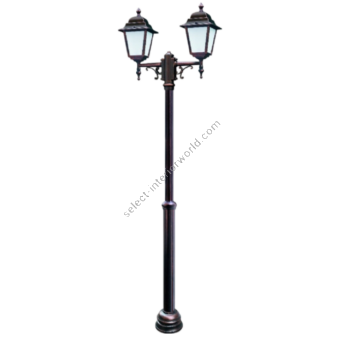 Moretti Luce / Post & Bollard Lights / Aluminum Traditional Nizza 35R6