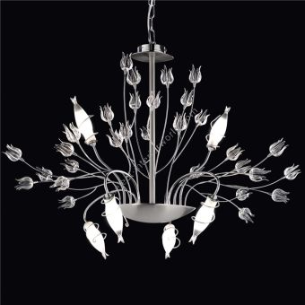 Patrizia Volpato / Chandeliers / Giglio Handcrafted 24 Karat Gold 385-S10