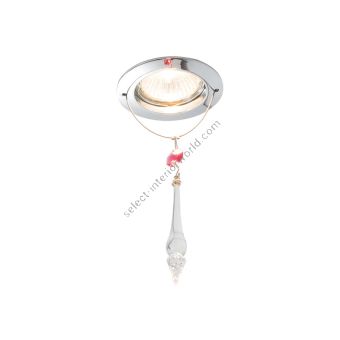 Patrizia Volpato / Recessed Lighting / Spotlights Swarovski Crystal 24 Karat Gold