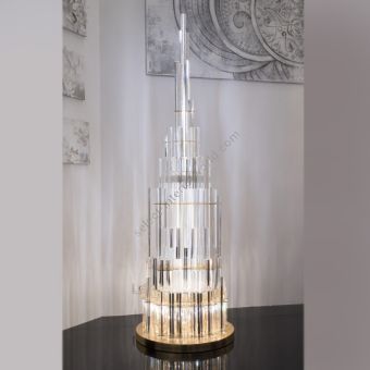 Patrizia Volpato / Floor Lamps / Cristalli Murano Glass 24 Karat Gold PV-5004-LT