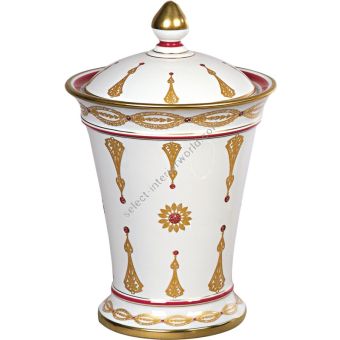Le Porcellane / Vases with Lids / Potiche Ponte Vecchio 5012 5011