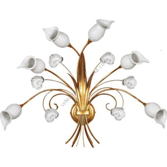 Le Porcellane / Wall Sconces / Orchidea 5323 6