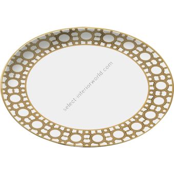 Le Porcellane / Plates & Bowls Tabletop / Oval Platter Palazzo Vecchio 5915