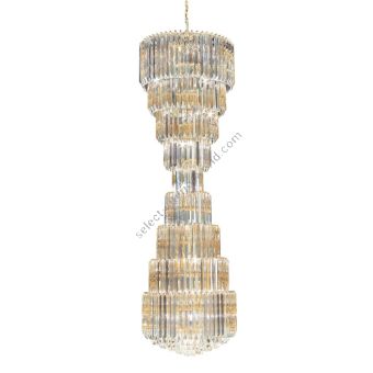 Patrizia Volpato / Cascade Lights / Cristalli Murano Glass 24 Karat Gold 6005-60