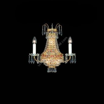 Italian Luxury Lighting / Chandeliers / Empire Gold 5 Lights 6220 005WL