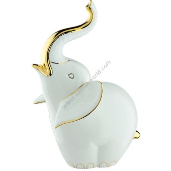 Le Porcellane / Animal Sculptures / Small Elephant 7021