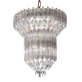 Patrizia Volpato / Chandeliers / Cristalli Murano Glass 24 Karat Gold 7040-60