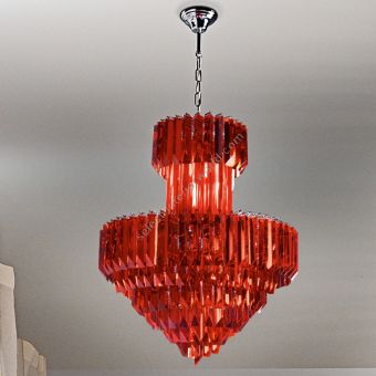 Patrizia Volpato / Chandeliers / Cristalli Murano Glass 24 Karat Gold 7060-65