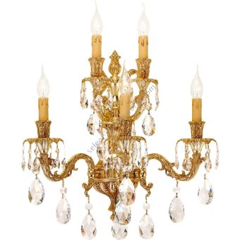 Possoni / Wall Sconces / Caesar 798A5-SHG